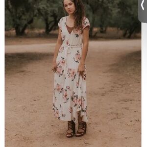 Free people lined maxi dress